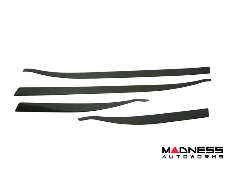 Carbon Fiber Wheel Well Molding Trim Kit for Jeep Renegade 2015, 2016, 2017, 2018, 2019 main image 0